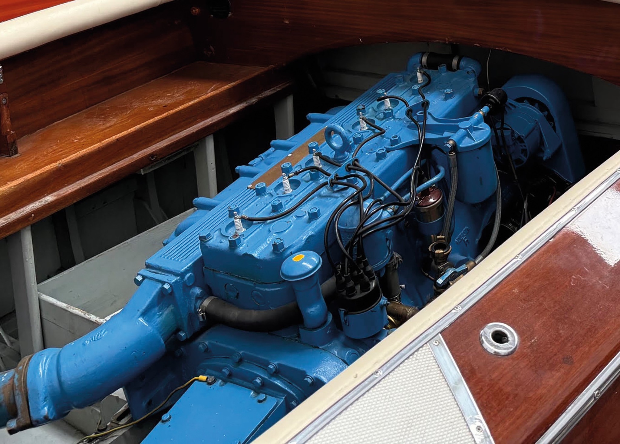 Motor original de combustión de la Riva, imagen 1